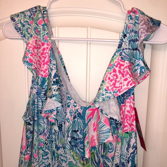 SOLD  Lilly Pulitzer Alessa Romper - Picture 5 of 6